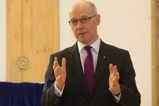 Deputy First Minister John Swinney.