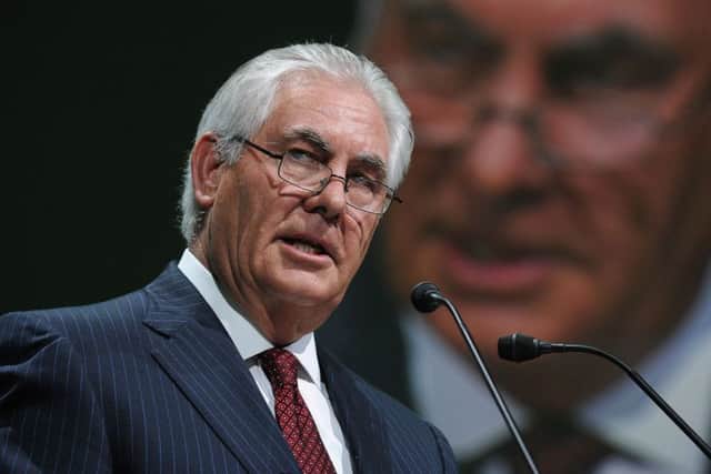 Rex Tillerson. Picture: / AFP PHOTO / ERIC PIERMONTERIC PIERMONT/AFP/Getty Images