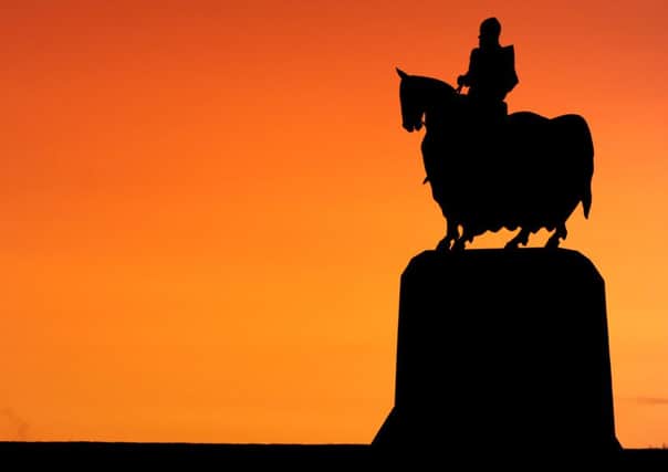 Gillies Hill was of considerable strategic importance during the Battle of Bannockburn. Pic Ian Rutherford