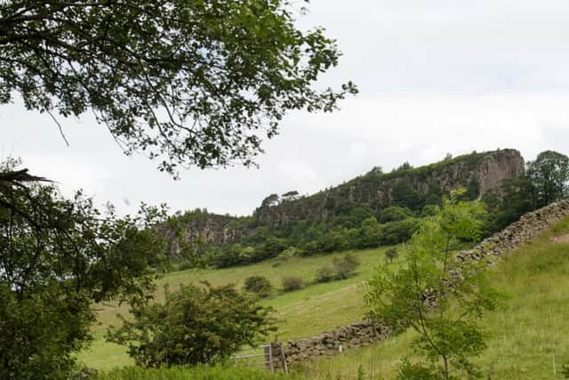 Gillies Hill at Cambusbarron has already suffered from extensive quarrying. Picture: by Jane Barlow