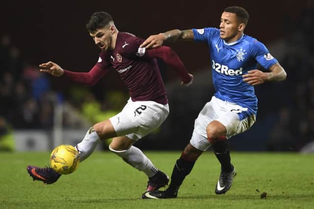 Hearts and Rangers will meet at Tynecastle on Wednesday, 1 February. Picture: SNS