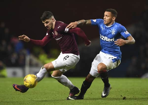 Hearts and Rangers will meet at Tynecastle on Wednesday, 1 February. Picture: SNS
