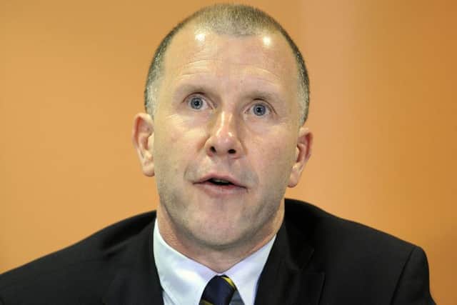 Scottish FA's Stewart Regan. Picture: John Devlin