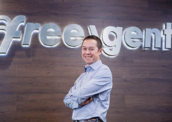 FreeAgent chief Ed Molyneux said the second half has 'started positively'. Picture: Contributed