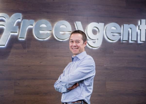 FreeAgent chief Ed Molyneux said the second half has 'started positively'. Picture: Contributed