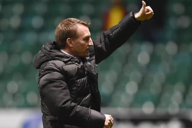 Celtic defeated Hamilton thanks to a single goal from Leigh Griffiths. Picture: SNS