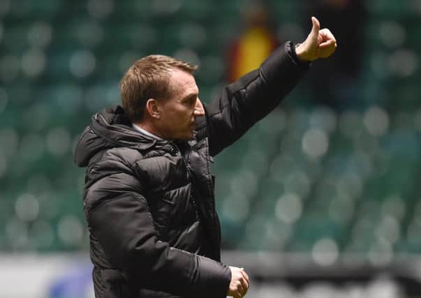 Celtic defeated Hamilton thanks to a single goal from Leigh Griffiths. Picture: SNS