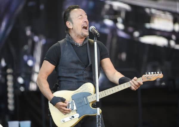Bruce Springsteen plays The River Tour '16 at Hampden Park, Glasgow PIC: Greg Macvean