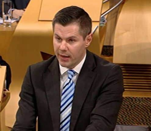 Finance Secretary Derek Mackay.