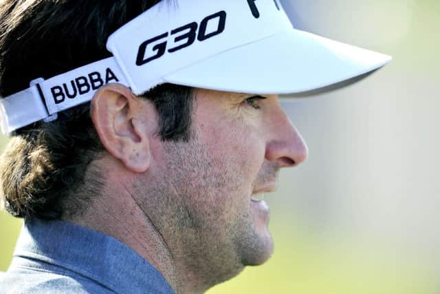 Bubba Watson is reported to be close to signing a new deal wth a Korean golf ball manufacturer. Picture: Michael Gillen