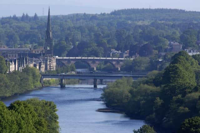 An additional road bridge across the Tay by Perth could ease traffic congestion in the city centre. Picture: Craig Stephen/TSPL