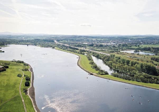 The body was found floating the loch at Strathclyde Country Park. Picture: Contibuted