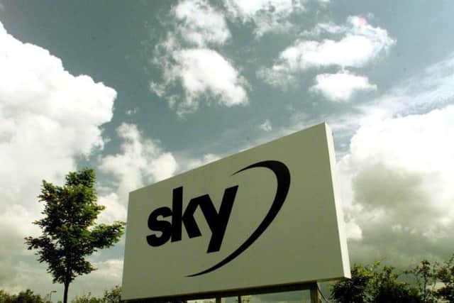 Sky employs hundreds of people at its Scottish support centres. Picture: Bill Henry