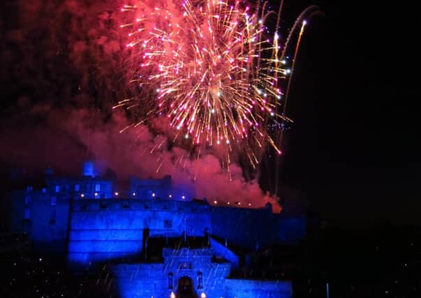 Edinburgh International Military Tattoo 

fireworks over Edinburgh Castle - one of a number of firework displays over the city