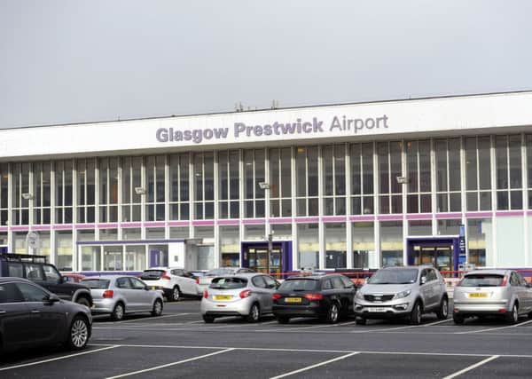 Glasgow Prestwick Airport. Picture: John Devlin.
