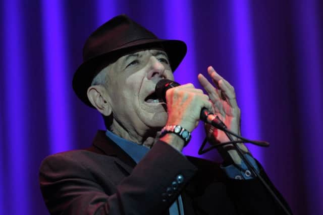 Singer Leonard Cohen. Picture: AFP/Getty Images