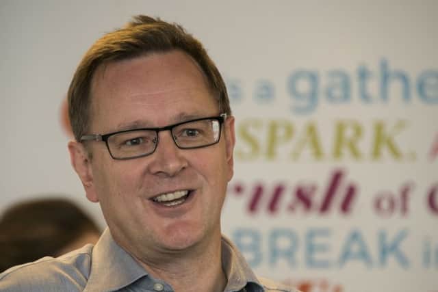 Ashley Highfield hailed the deal as a 'major milestone' for Johnston Press. Picture: Andrew O'Brien