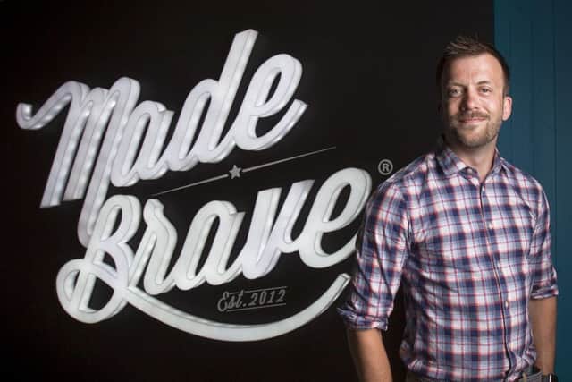 MadeBrave was founded by Andrew Dobbie in 2012. Picture: Contributed
