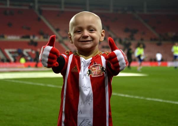 The parents of Bradley Lowery have been "overwhelmed" after his battle with cancer inspired support from across the globe. Picture; PA