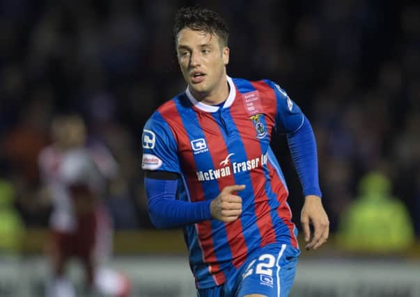 Brad McKay has been playing for Inverness despite an injury. Picture: SNS