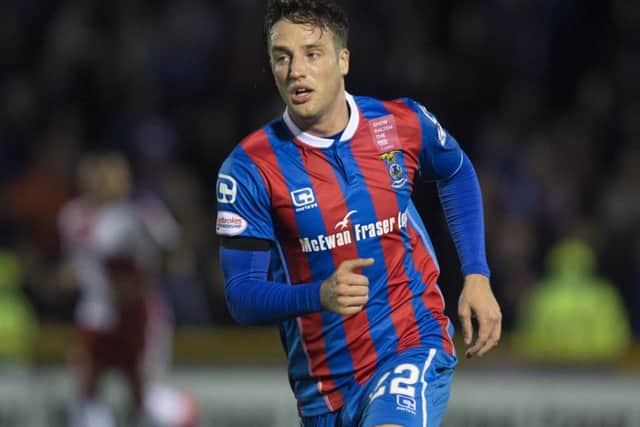Brad McKay has been playing for Inverness despite an injury. Picture: SNS