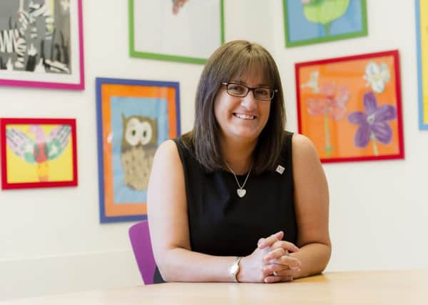 Maria McGill, chief executive at Childrens Hospice Association Scotland