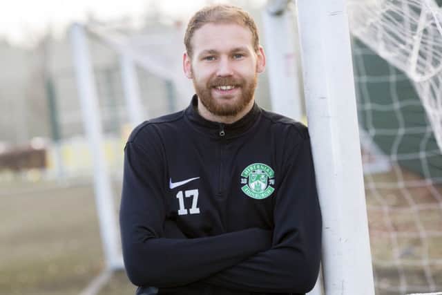 Martin Boyle has dropped back to Hibs decimated midfield recently, but may now return to the frontline. Picture: SNS.