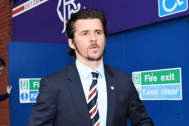 Joey Barton's time at Rangers was interesting to say the least. Picture: SNS