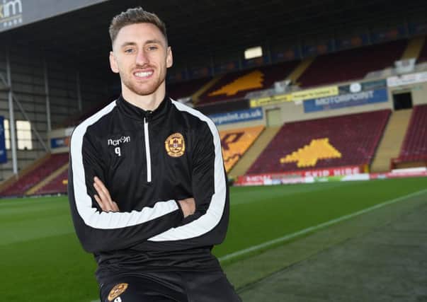 Motherwell's Louis Moult has labelled St Johnstone 'tricky opponents'. Picture: Craig Williamson/SNS