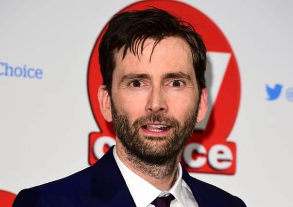 Tennant will provide the voice for Scrooge McDuck. Picture: PA