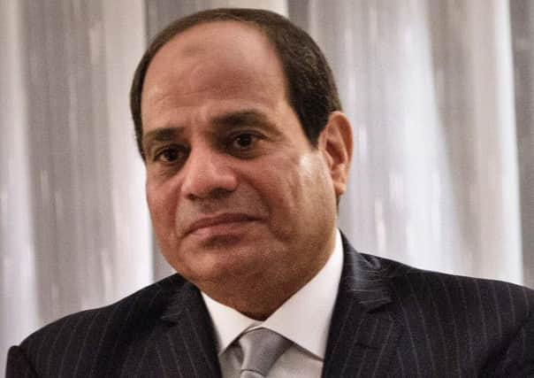 President Abdel Fattah el-Sisi. Picture: AFP/Getty Images