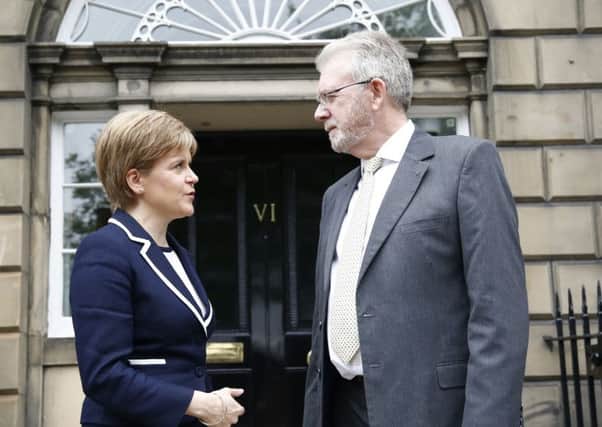 Nicola Sturgeon and Michael Russell have a Brexit strategy that proposes substantial new powers for Holyrood. Picture: PA