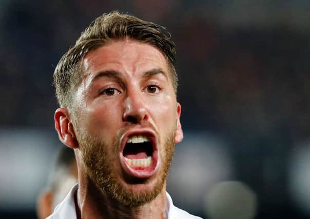 Real Madrid's defender Sergio Ramos. Picture: Getty Images