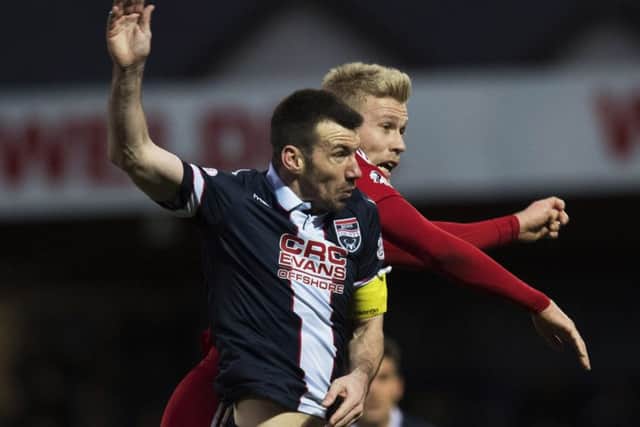 Paul Quinn is delighted to be involved with Ross County again. Picture: SNS.