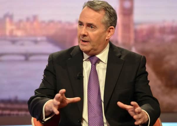 Brexit options are more than just hard or soft, says Liam Fox. Picture: Getty Images