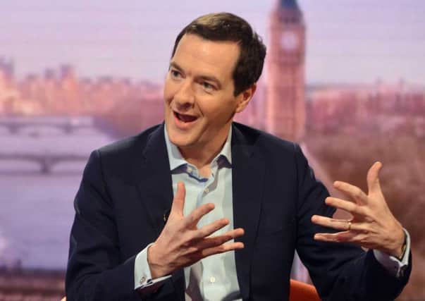 Osborne said Brexit had made Britain poorer. Picture: Getty Images