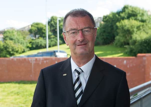 Queens Park club president Alan Hutchison. Picture: Ian Cairns.