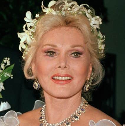 Actress Zsa Zsa Gabor. Picture: Associated Press