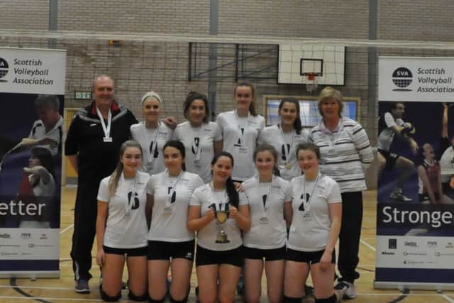 The Marr College girls sailed through the competition with an undefeated record.