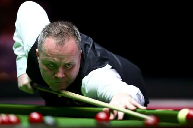 John Higgins was disappointed for the home fans after he lost to Marco Fu in the Scottish Open final. Picture: Jordan Mansfield/Getty Images