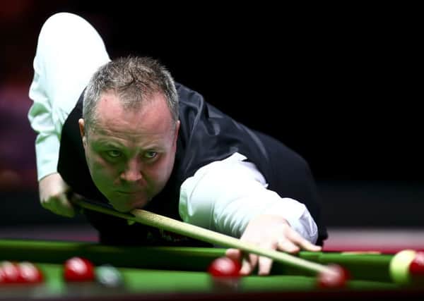 John Higgins was disappointed for the home fans after he lost to Marco Fu in the Scottish Open final. Picture: Jordan Mansfield/Getty Images