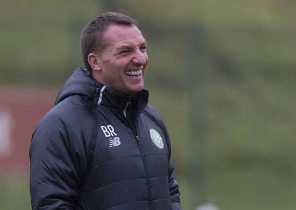 Celtic manager Brendan Rodgers says he regards other teams' negative tactics at Parkhead as a challenge. Picture: Craig Foy/SNS