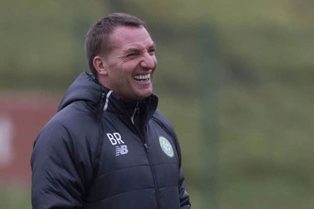 Celtic manager Brendan Rodgers says he regards other teams' negative tactics at Parkhead as a challenge. Picture: Craig Foy/SNS