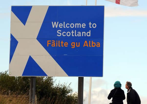 Plans to keep Scotland in the single market with free movement of people would lead to a hard border in the UK, writes Scott Macnab. Picture: Ian Rutherford