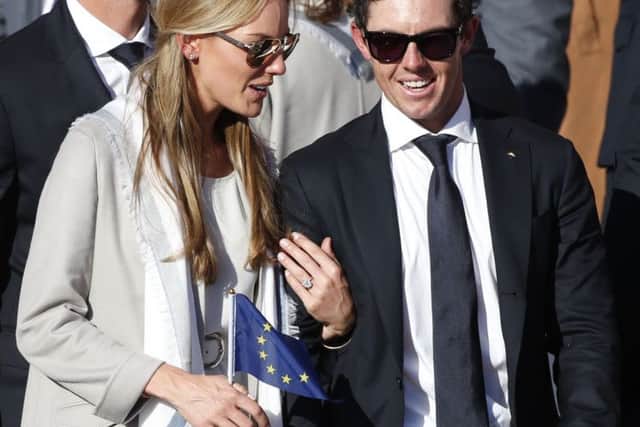 Rory McIlroy and Erica Stoll are reported to be set for an April wedding in Ireland. Picture: Brian Spurlock