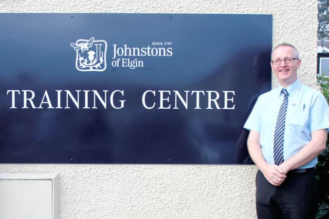 Health, safety and environmental manager Richard Knight at the company's Hawick training centre.