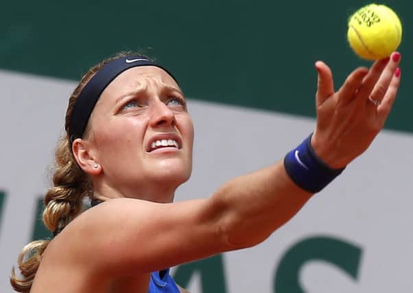 Petra Kvitova was attacked in her home. Picture: AP