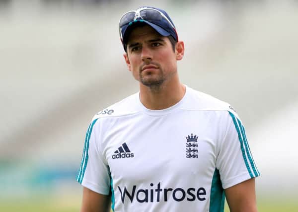 England insist they want Alastair Cook to stay on as captain up to and including next winter's Ashes. Picture: Tim Goode/PA Wire
