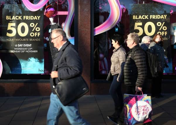 Black Friday sales have helped to maintain a surge in UK retail sales figures at the end of a difficult year.