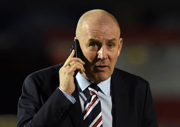 Rangers manager Mark Warburton has impressed the FA. Picture: Craig Foy/SNS
